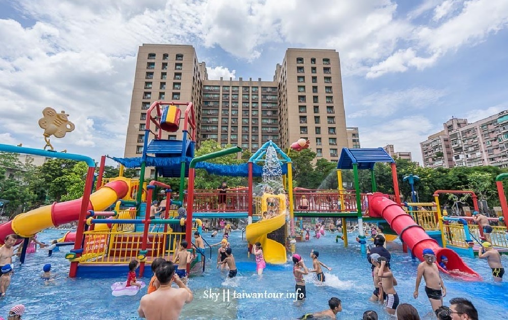 2019台北親子景點【自來水博物館】水鄉庭園.玩水戲水區